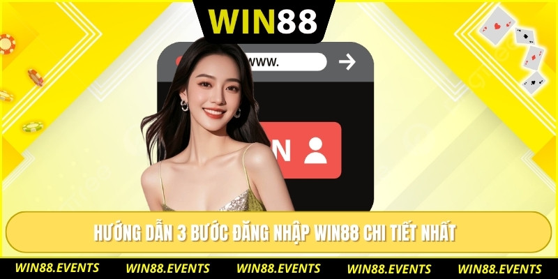 Hướng dẫn 3 bước đăng nhập WIN88 chi tiết nhất