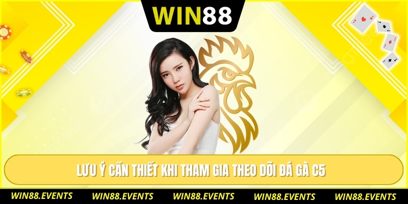 Đá Gà C5 Trải Nghiệm Sôi Động Với Nhiều Lựa Chọn Hấp Dẫn 3 Lưu ý cần thiết khi tham gia theo dõi đá gà c5